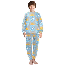 Load image into Gallery viewer, Big Boys' Crew Neck Long Pajama Set