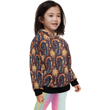 Load image into Gallery viewer, Little Girls' Zip Up Hoodie