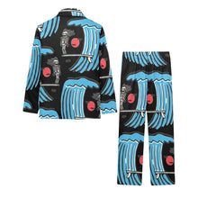 Load image into Gallery viewer, Big Girls' V-Neck Long Pajama Set