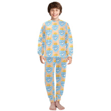 Load image into Gallery viewer, Big Boys' Crew Neck Long Pajama Set