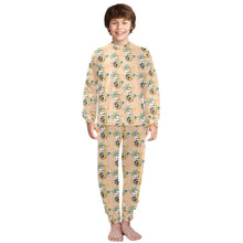 Load image into Gallery viewer, Big Boys' Crew Neck Long Pajama Set