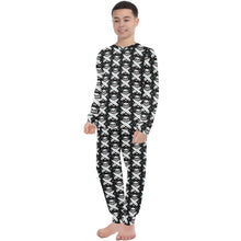 Load image into Gallery viewer, Big Boys' Crew Neck Long Pajama Set