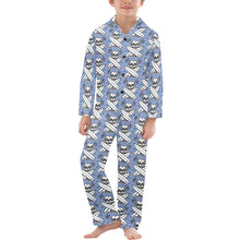 Load image into Gallery viewer, Big Boys' V-Neck Long Pajama Set