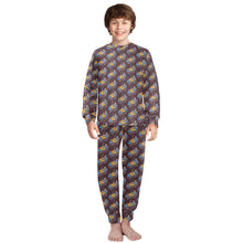 Load image into Gallery viewer, Big Boys' Crew Neck Long Pajama Set