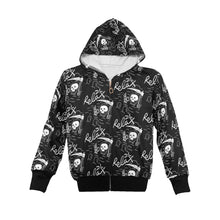 Load image into Gallery viewer, Little Girls' Zip Up Hoodie