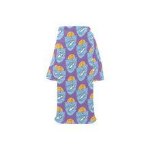 Load image into Gallery viewer, Blanket Robe with Sleeves for Kids