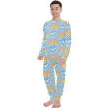 Load image into Gallery viewer, Big Boys' Crew Neck Long Pajama Set