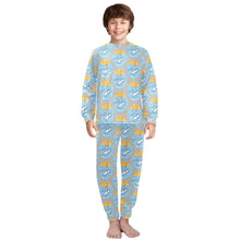 Load image into Gallery viewer, Big Boys' Crew Neck Long Pajama Set