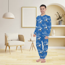 Load image into Gallery viewer, Big Boys' Crew Neck Long Pajama Set