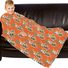 Load image into Gallery viewer, Blanket Robe with Sleeves for Kids