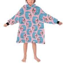 Load image into Gallery viewer, Blanket Hoodie for Kids