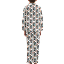 Load image into Gallery viewer, Big Boys' V-Neck Long Pajama Set