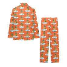 Load image into Gallery viewer, Big Boys' V-Neck Long Pajama Set