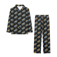 Load image into Gallery viewer, Big Girls' V-Neck Long Pajama Set
