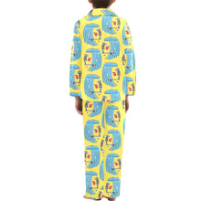 Load image into Gallery viewer, Big Boys' V-Neck Long Pajama Set