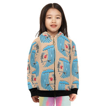 Load image into Gallery viewer, Little Girls' Zip Up Hoodie