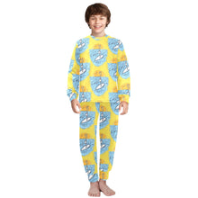 Load image into Gallery viewer, Big Boys' Crew Neck Long Pajama Set