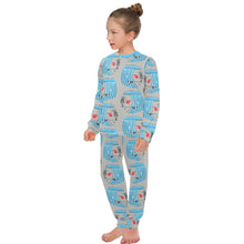 Load image into Gallery viewer, Big Girls' Crew Neck Long Pajama Set