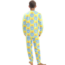 Load image into Gallery viewer, Big Boys' Crew Neck Long Pajama Set