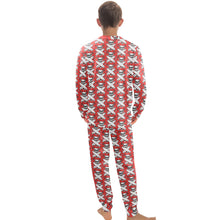 Load image into Gallery viewer, Big Boys' Crew Neck Long Pajama Set
