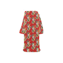 Load image into Gallery viewer, Blanket Robe with Sleeves for Kids