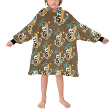 Load image into Gallery viewer, Blanket Hoodie for Kids