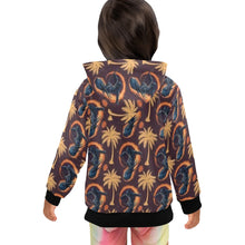 Load image into Gallery viewer, Little Girls' Zip Up Hoodie