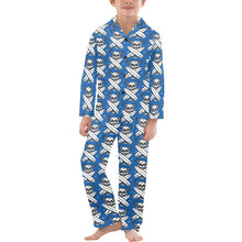 Load image into Gallery viewer, Big Boys' V-Neck Long Pajama Set