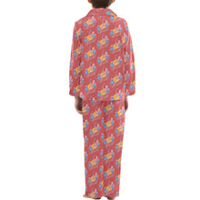 Load image into Gallery viewer, Big Boys' V-Neck Long Pajama Set