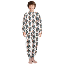 Load image into Gallery viewer, Big Boys' Crew Neck Long Pajama Set
