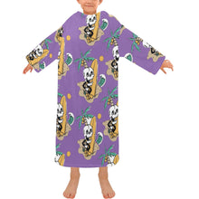 Load image into Gallery viewer, Blanket Robe with Sleeves for Kids
