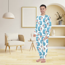 Load image into Gallery viewer, Big Boys' Crew Neck Long Pajama Set