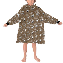 Load image into Gallery viewer, Blanket Hoodie for Kids
