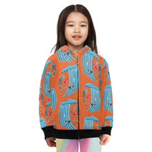 Load image into Gallery viewer, Little Girls' Zip Up Hoodie