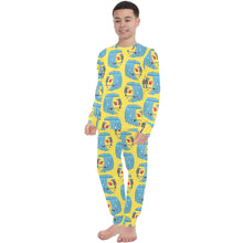 Load image into Gallery viewer, Big Boys' Crew Neck Long Pajama Set