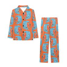 Load image into Gallery viewer, Big Boys' V-Neck Long Pajama Set