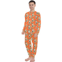 Load image into Gallery viewer, Big Boys' Crew Neck Long Pajama Set