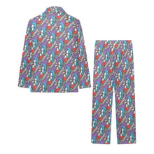 Load image into Gallery viewer, Big Girls' V-Neck Long Pajama Set