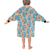 Load image into Gallery viewer, Blanket Hoodie for Kids
