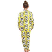 Load image into Gallery viewer, Big Girls' Crew Neck Long Pajama Set