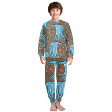 Load image into Gallery viewer, Big Boys' Crew Neck Long Pajama Set