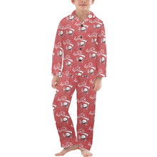 Load image into Gallery viewer, Big Boys' V-Neck Long Pajama Set