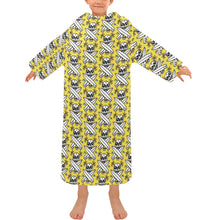 Load image into Gallery viewer, Blanket Robe with Sleeves for Kids