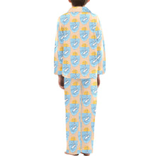 Load image into Gallery viewer, Big Boys' V-Neck Long Pajama Set