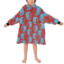 Load image into Gallery viewer, Blanket Hoodie for Kids