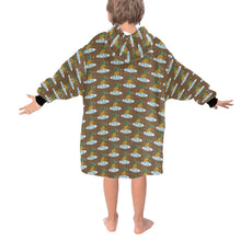 Load image into Gallery viewer, Blanket Hoodie for Kids
