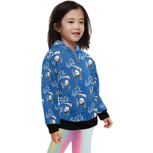 Load image into Gallery viewer, Little Girls' Zip Up Hoodie