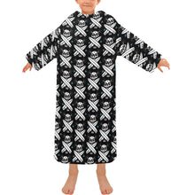 Load image into Gallery viewer, Blanket Robe with Sleeves for Kids