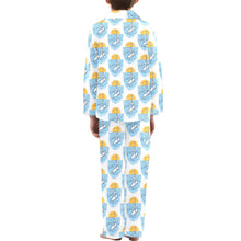 Load image into Gallery viewer, Big Boys' V-Neck Long Pajama Set