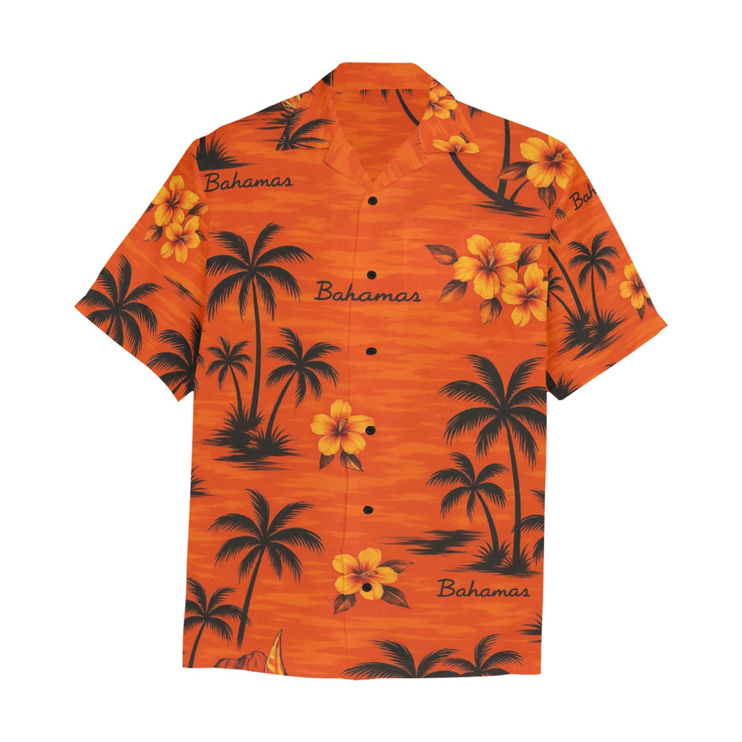 Hawaiian Shirt with Chest Pocket